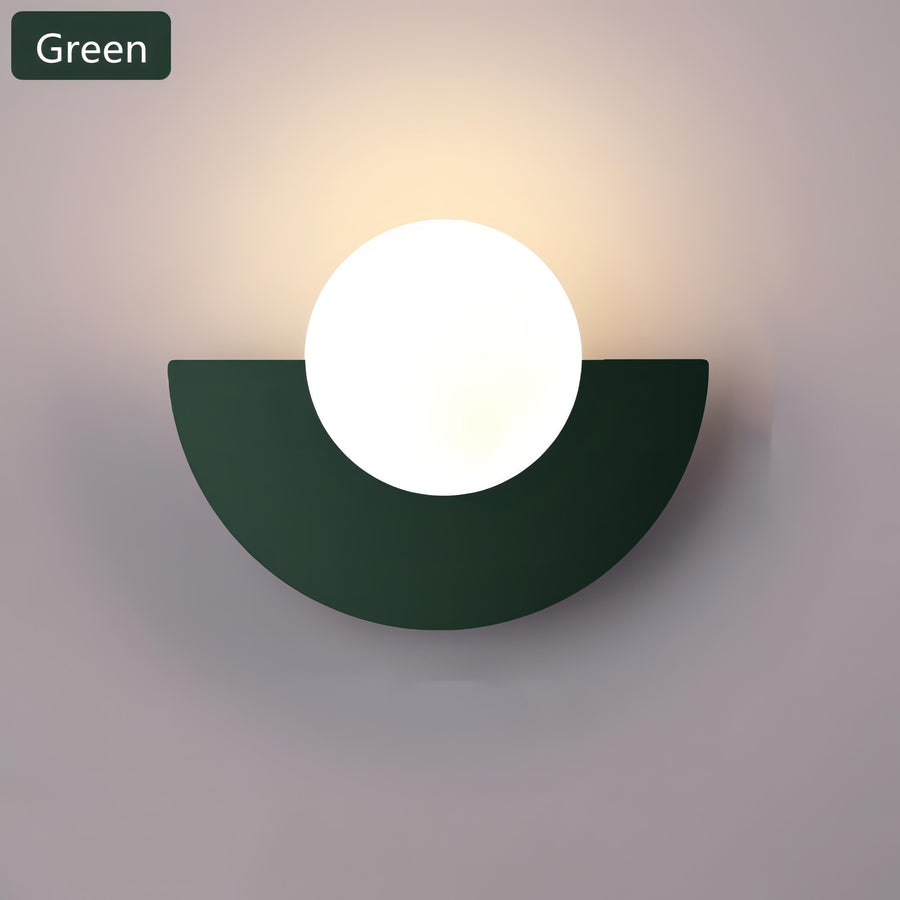 ZENDRO - LED Semicircle Wall Light