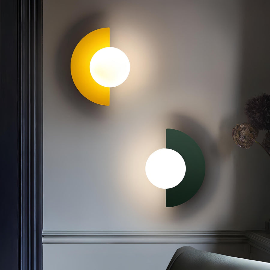 ZENDRO - LED Semicircle Wall Light