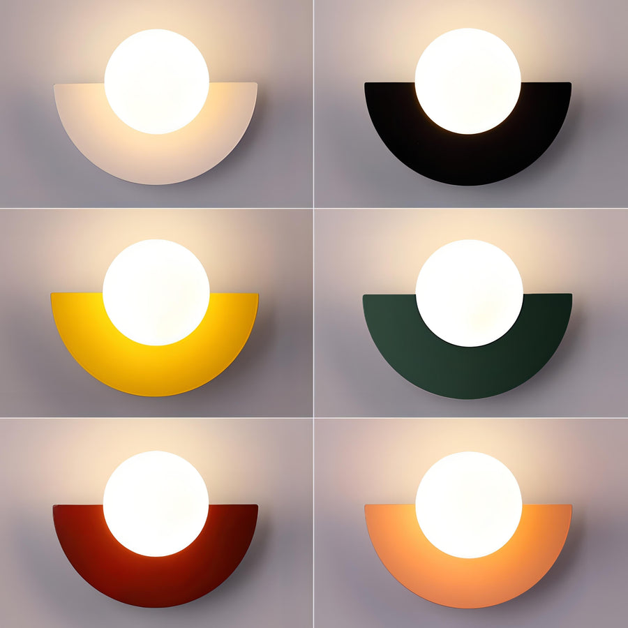 ZENDRO - LED Semicircle Wall Light