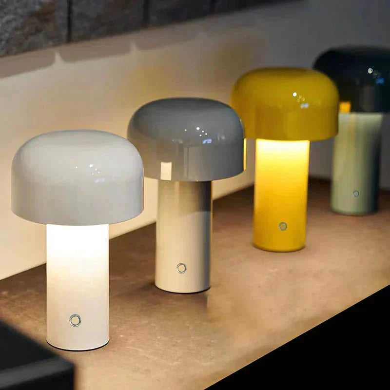 VELLUNO - Mushroom Cordless LED Table Lamp