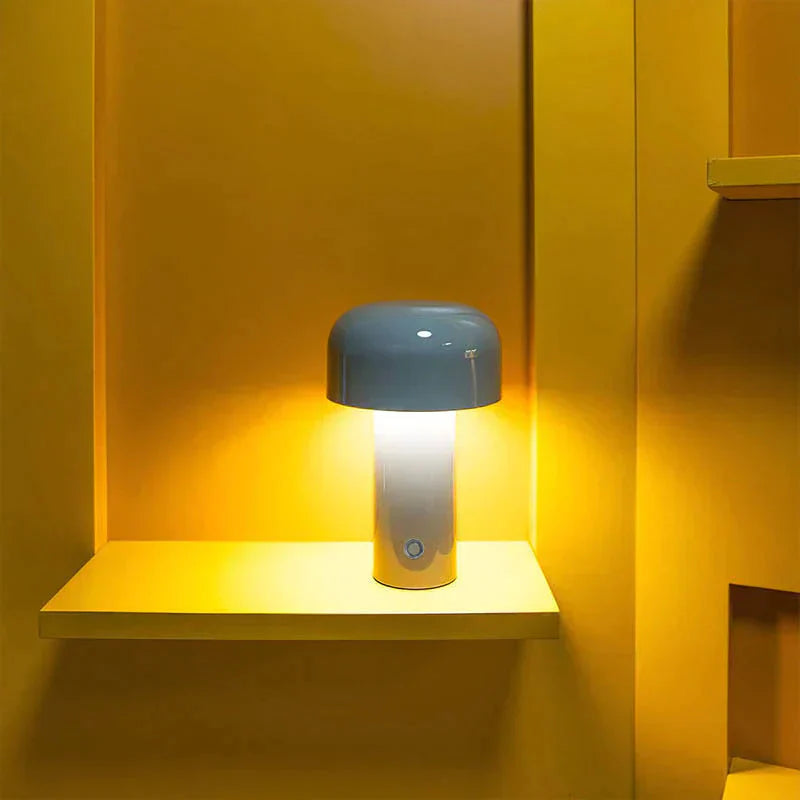 VELLUNO - Mushroom Cordless LED Table Lamp