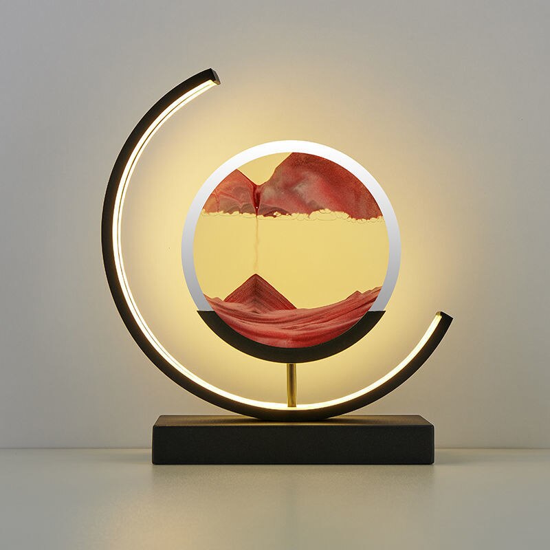 VISTALO - Soothing Moving Sand LED Table Lamp