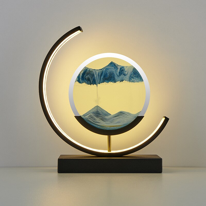 VISTALO - Soothing Moving Sand LED Table Lamp