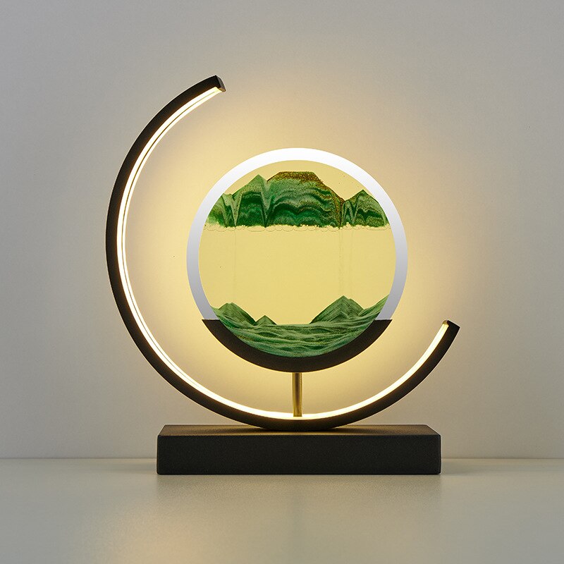 VISTALO - Soothing Moving Sand LED Table Lamp