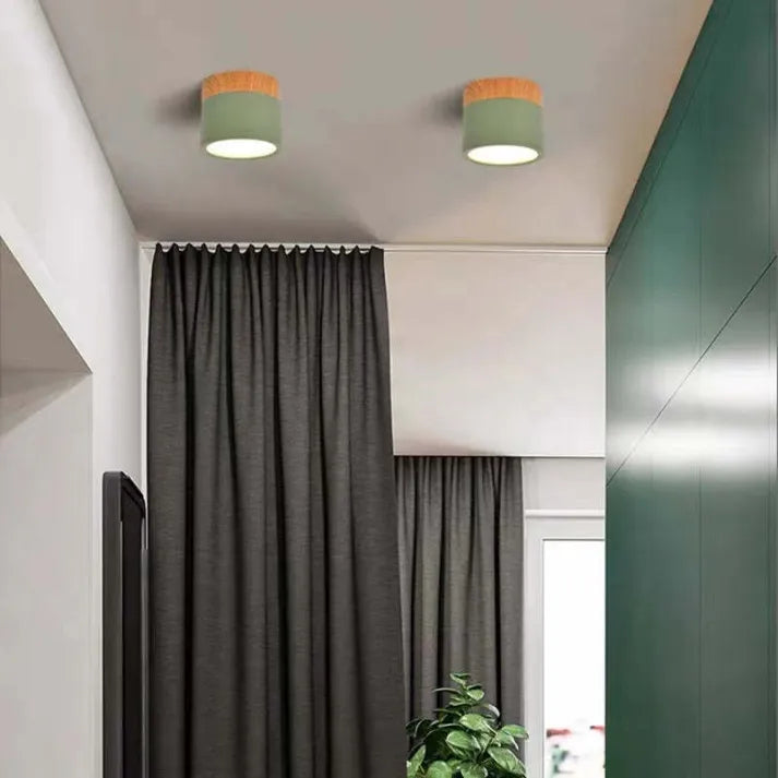 LYSSEN - Scandinavian Cylinder LED Ceiling Lights