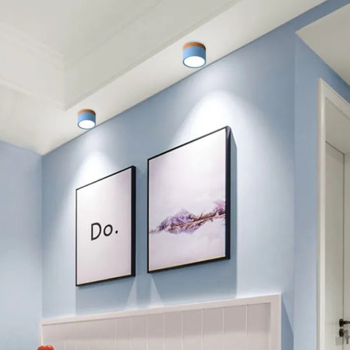 LYSSEN - Scandinavian Cylinder LED Ceiling Lights