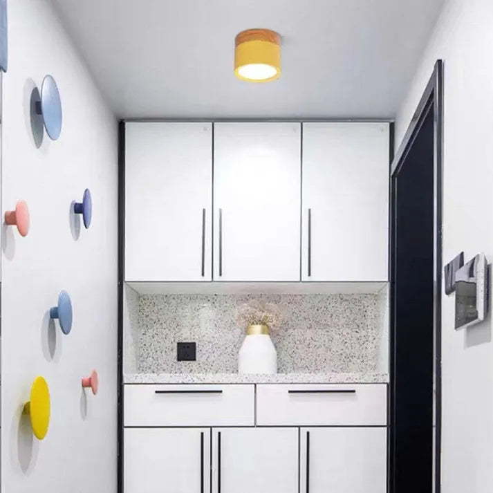 LYSSEN - Scandinavian Cylinder LED Ceiling Lights