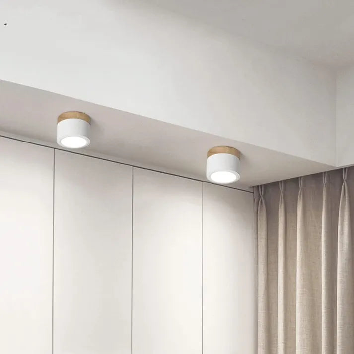 LYSSEN - Scandinavian Cylinder LED Ceiling Lights