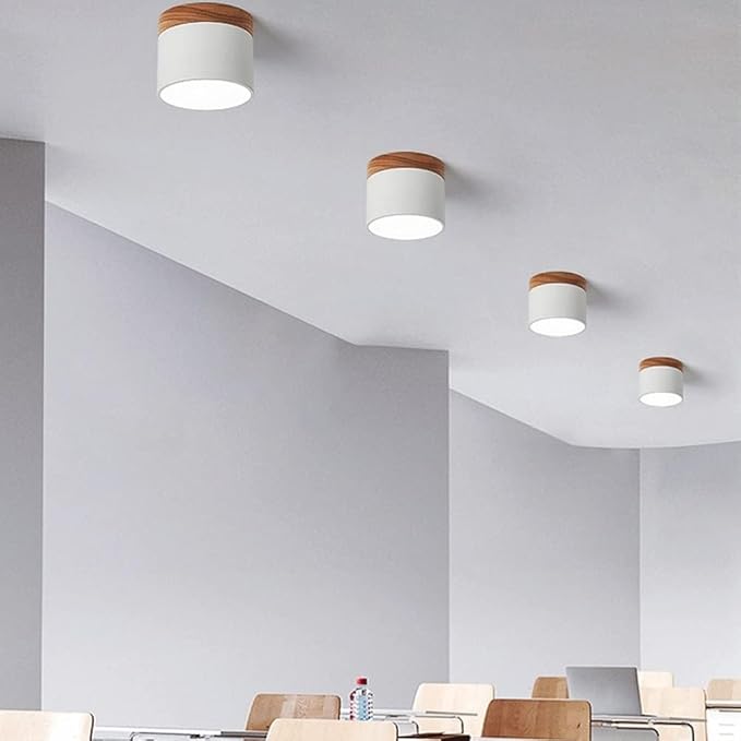 LYSSEN - Scandinavian Cylinder LED Ceiling Lights