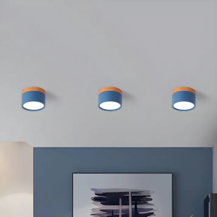 LYSSEN - Scandinavian Cylinder LED Ceiling Lights
