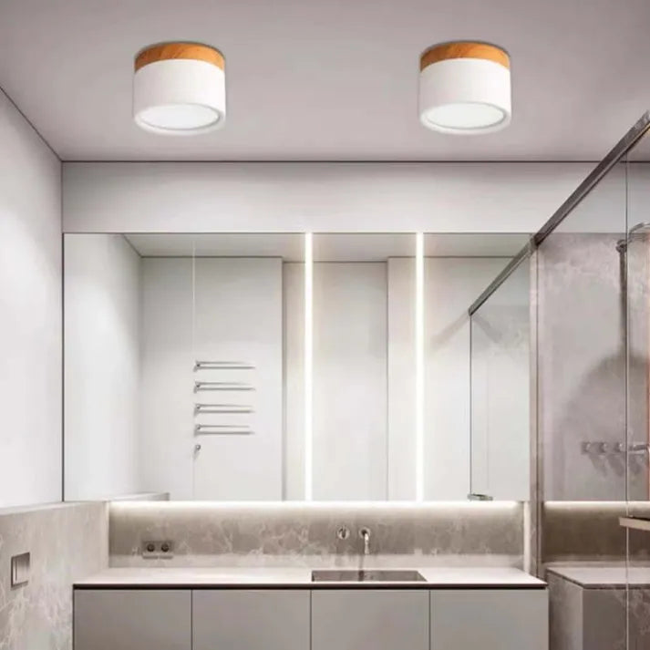 LYSSEN - Scandinavian Cylinder LED Ceiling Lights