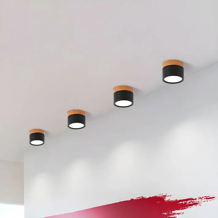 LYSSEN - Scandinavian Cylinder LED Ceiling Lights