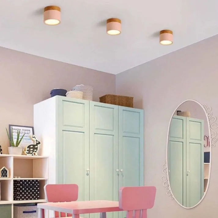 LYSSEN - Scandinavian Cylinder LED Ceiling Lights