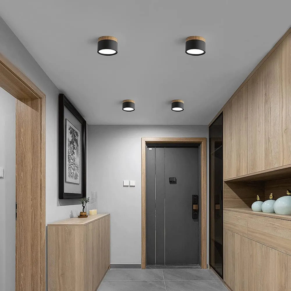 LYSSEN - Scandinavian Cylinder LED Ceiling Lights
