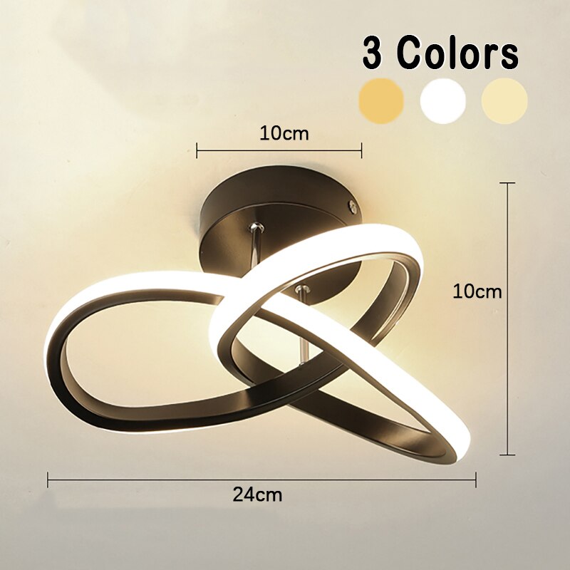 VILUNA – Adjustable Triple Ring LED Ceiling Light