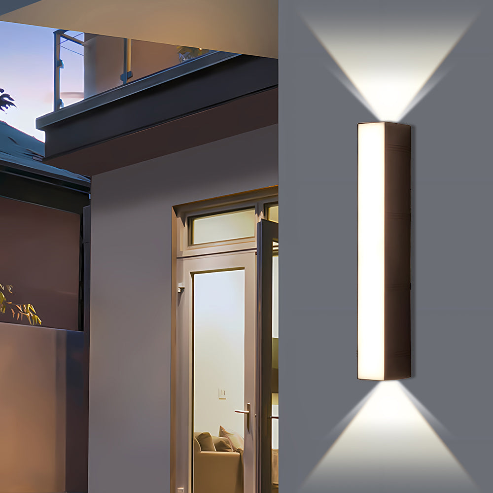 VELORE – Sleek Aluminum LED Outdoor Wall Light
