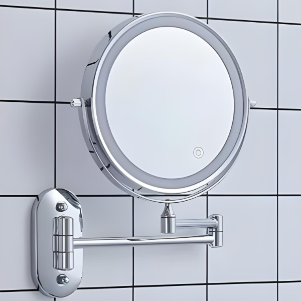 GLAMIO – Rechargeable LED Vanity Mirror with Magnification