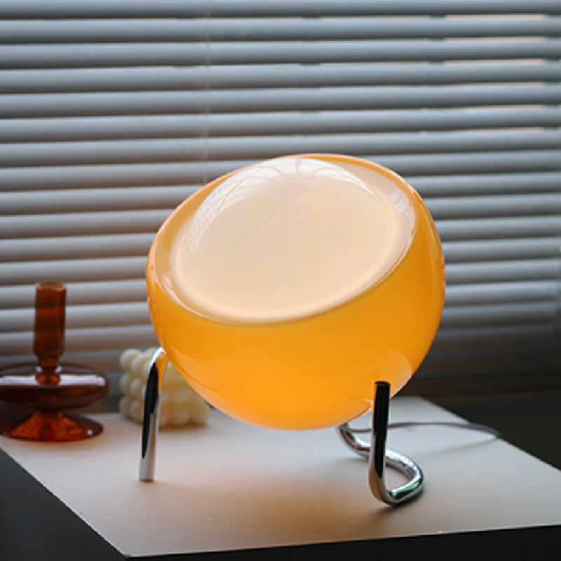 NORDOIR – Vintage Bauhaus Glass Table Light Fixture
