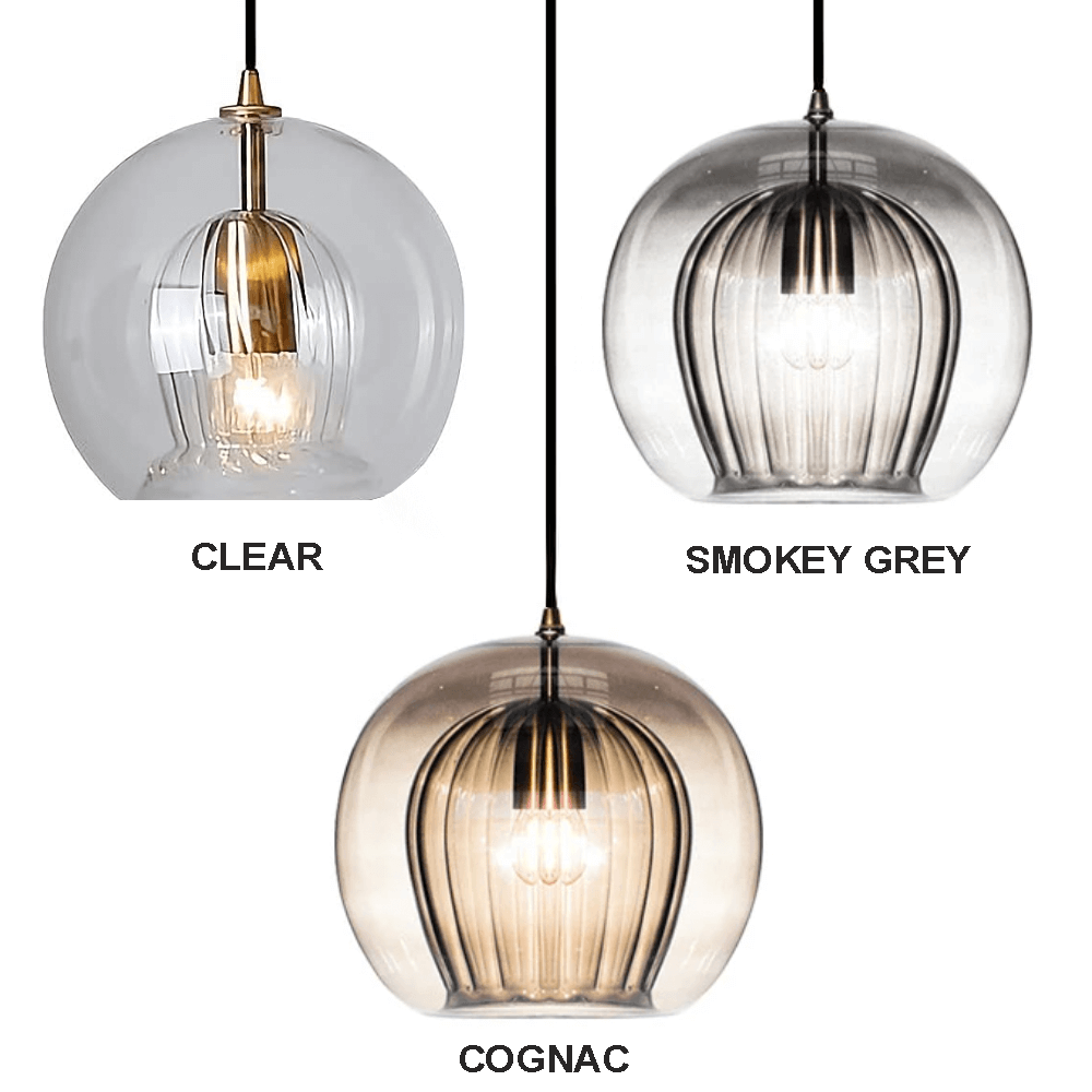 NORDLUXE – Contemporary Spherical Glass Pendant Light