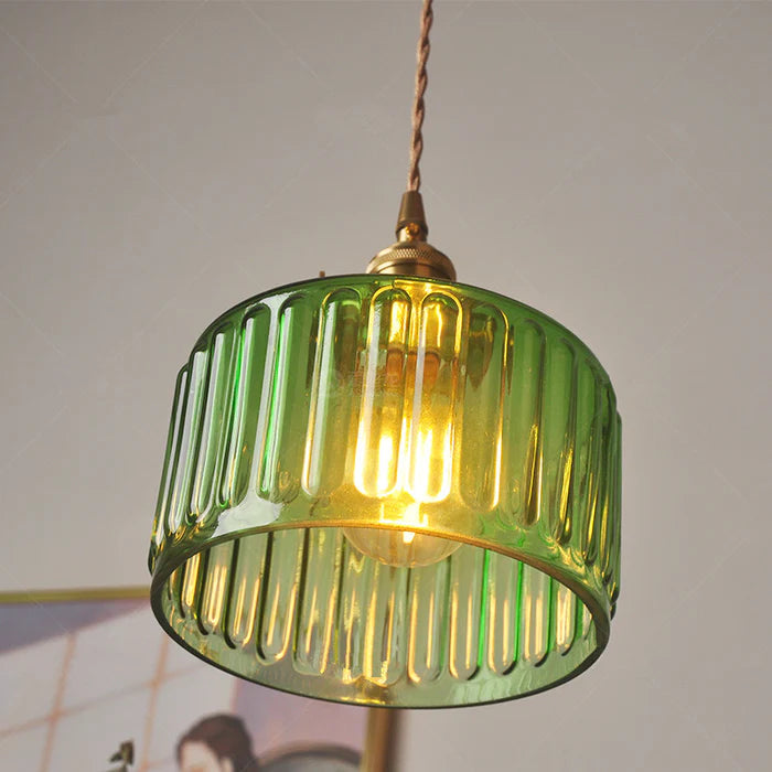 VESTONE – Retro Crystal Glass Pendant Lamp