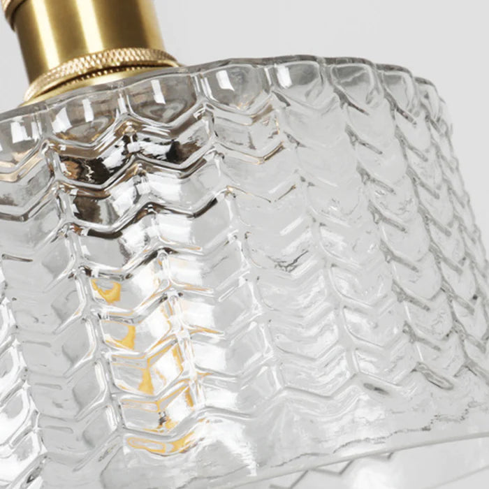 VESTONE – Retro Crystal Glass Pendant Lamp