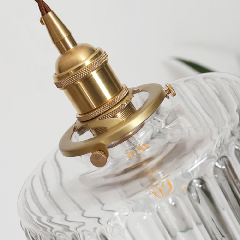 VESTONE – Retro Crystal Glass Pendant Lamp
