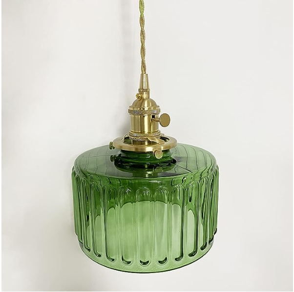 VESTONE – Retro Crystal Glass Pendant Lamp
