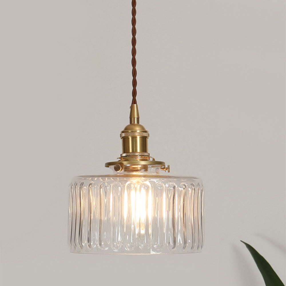 VESTONE – Retro Crystal Glass Pendant Lamp