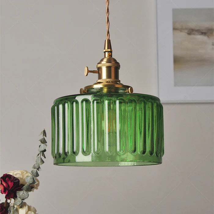 VESTONE – Retro Crystal Glass Pendant Lamp