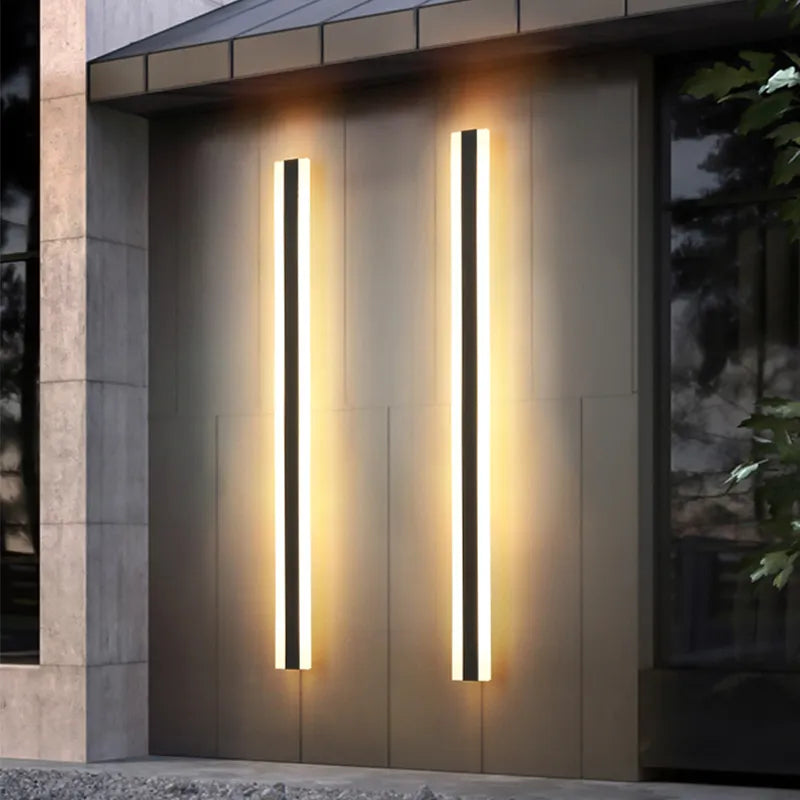 AURABRITE - Contemporary Outdoor Weatherproof Wall Light