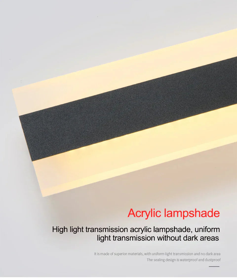 AURABRITE - Contemporary Outdoor Weatherproof Wall Light