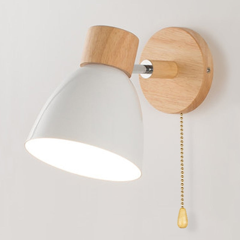 NORVIO – Scandinavian Wood Wall Light