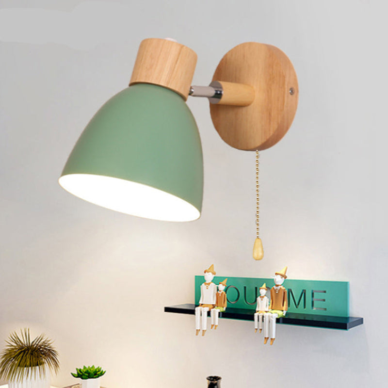 NORVIO – Scandinavian Wood Wall Light