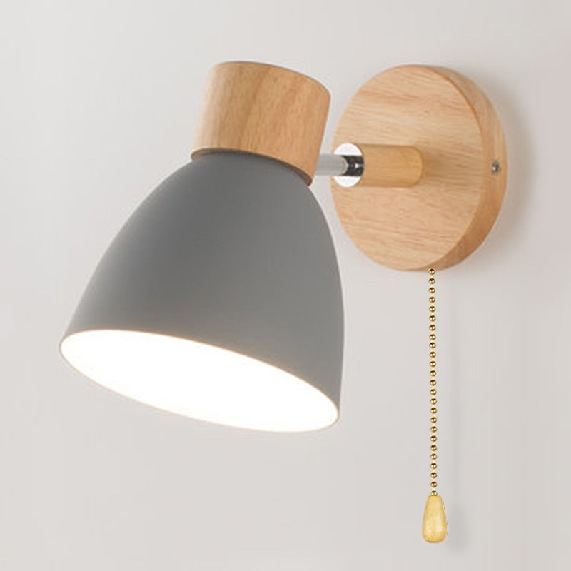 NORVIO – Scandinavian Wood Wall Light