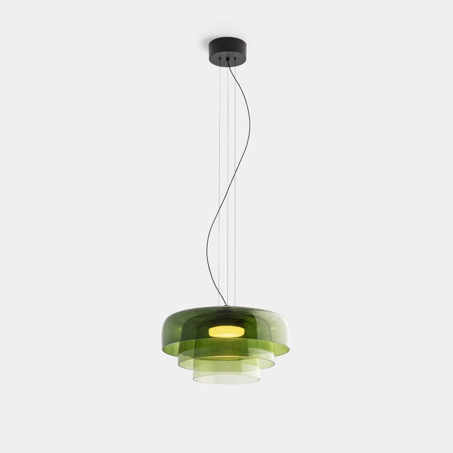 OLVINA - Contemporary Glass Pendant Light