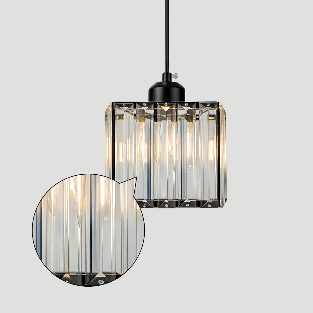 GLAME - Contemporary Gold and Glass Pendant Light