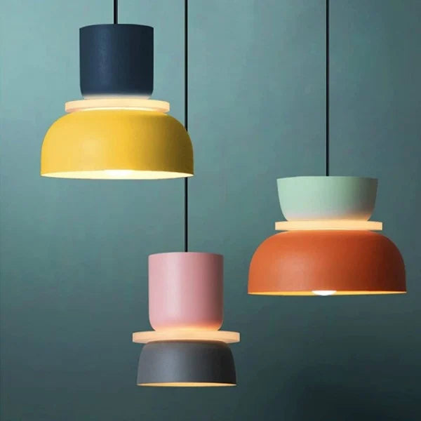 VYORA - Minimalist Macaron Pendant Lights