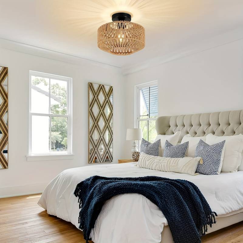 SOLINNA - Handcrafted Bohemian Ceiling Light