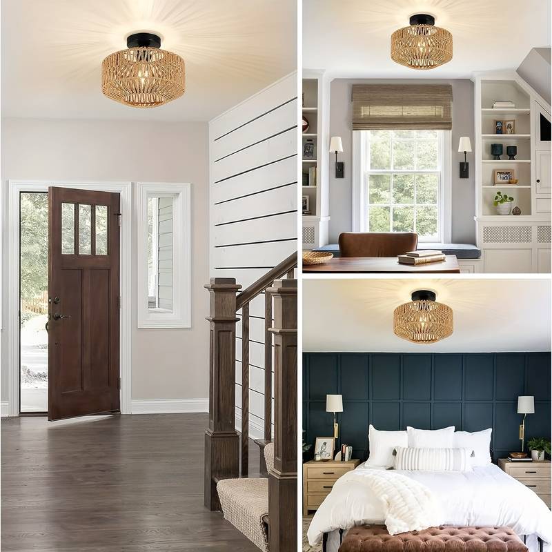 SOLINNA - Handcrafted Bohemian Ceiling Light