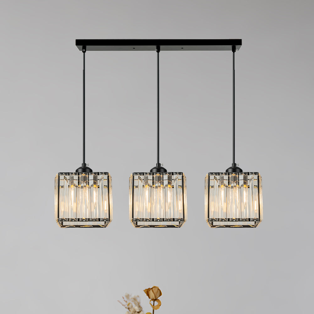 GLAME - Contemporary Gold and Glass Pendant Light
