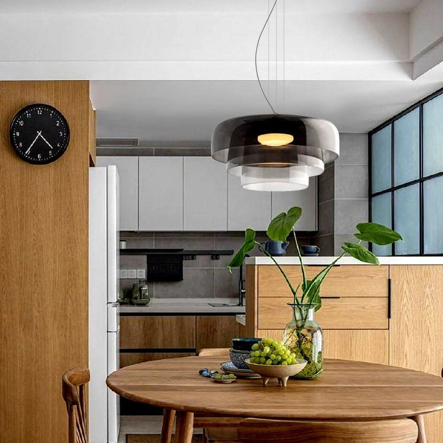 OLVINA - Contemporary Glass Pendant Light