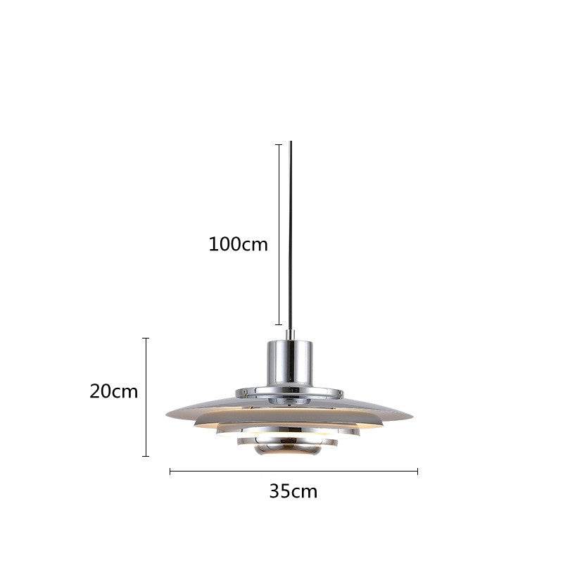 VISTORA - Contemporary Iron Aluminum LED Pendant Light