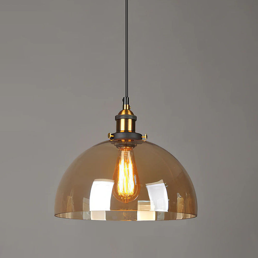 GLASSPIRE - Minimalist Clear Glass Pendant Light