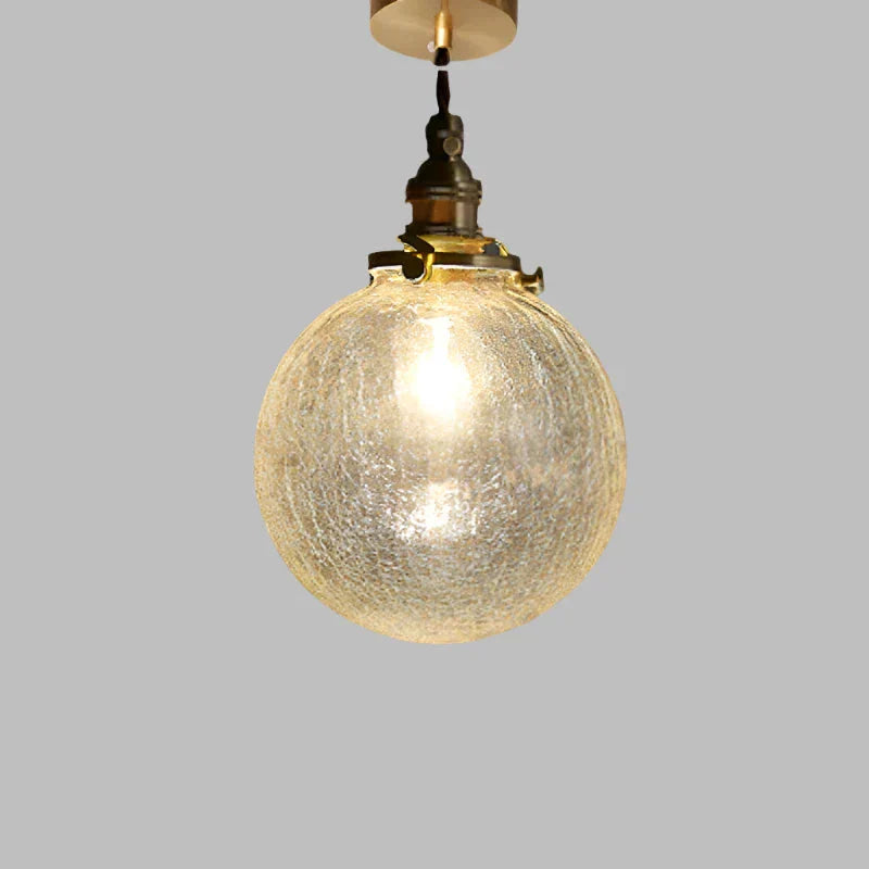 GLASSORY - Transparent Vintage Glass Pendant Light