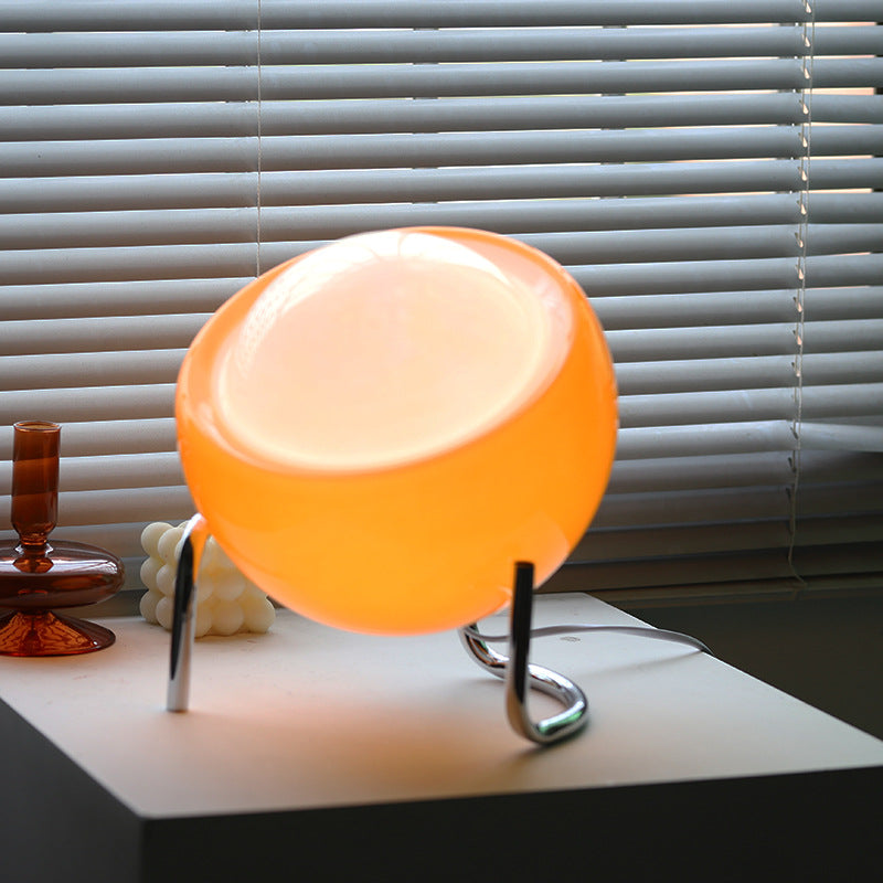 NORDOIR – Vintage Bauhaus Glass Table Light Fixture
