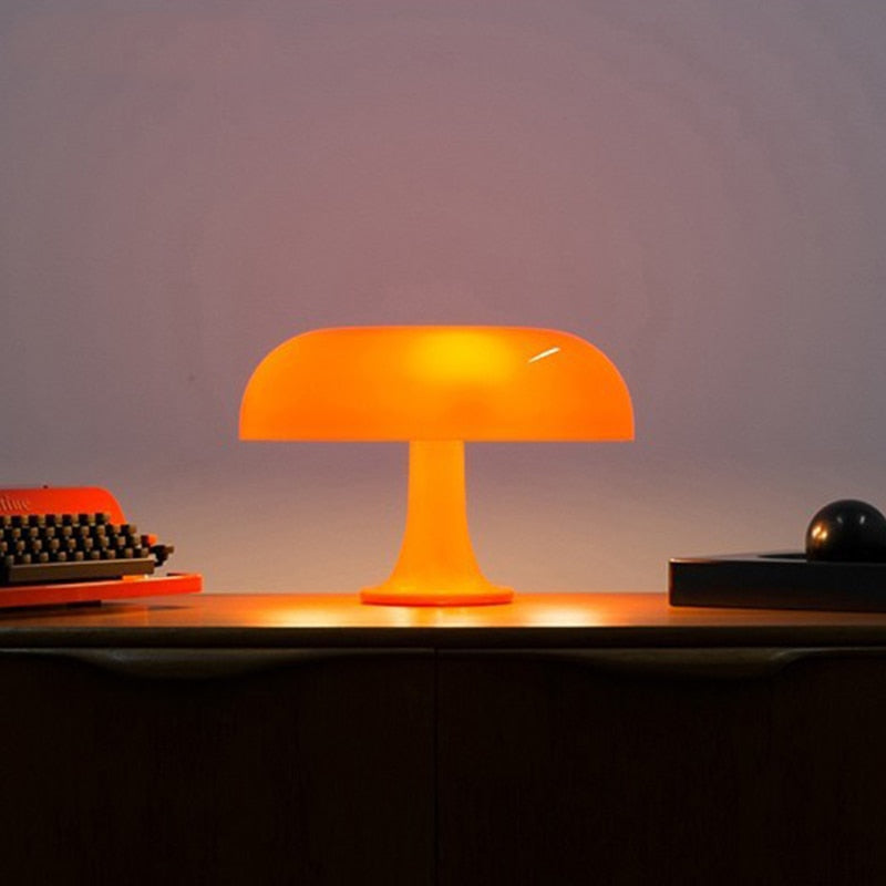 MELVO - Minimalist Mushroom Table Lamp